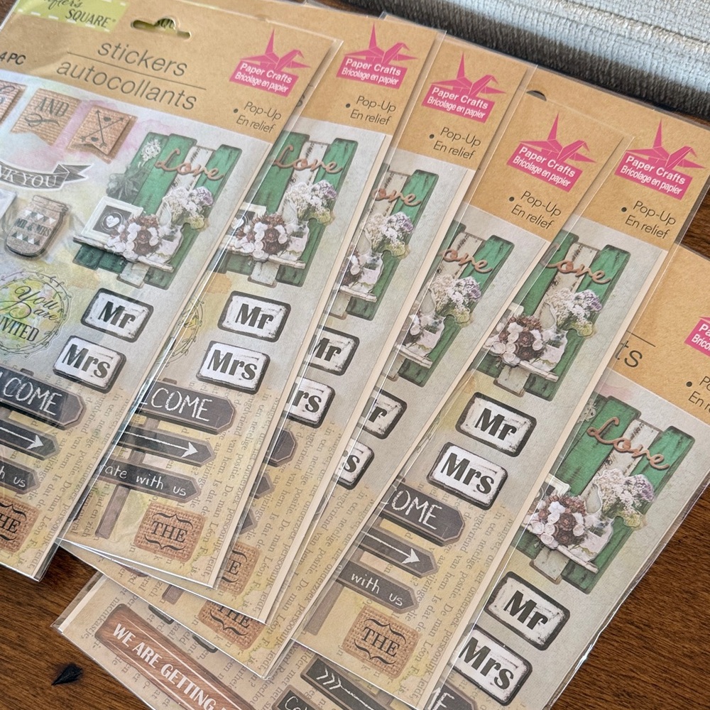 Wedding Themed Sticker Set - Picture 4 of 4
